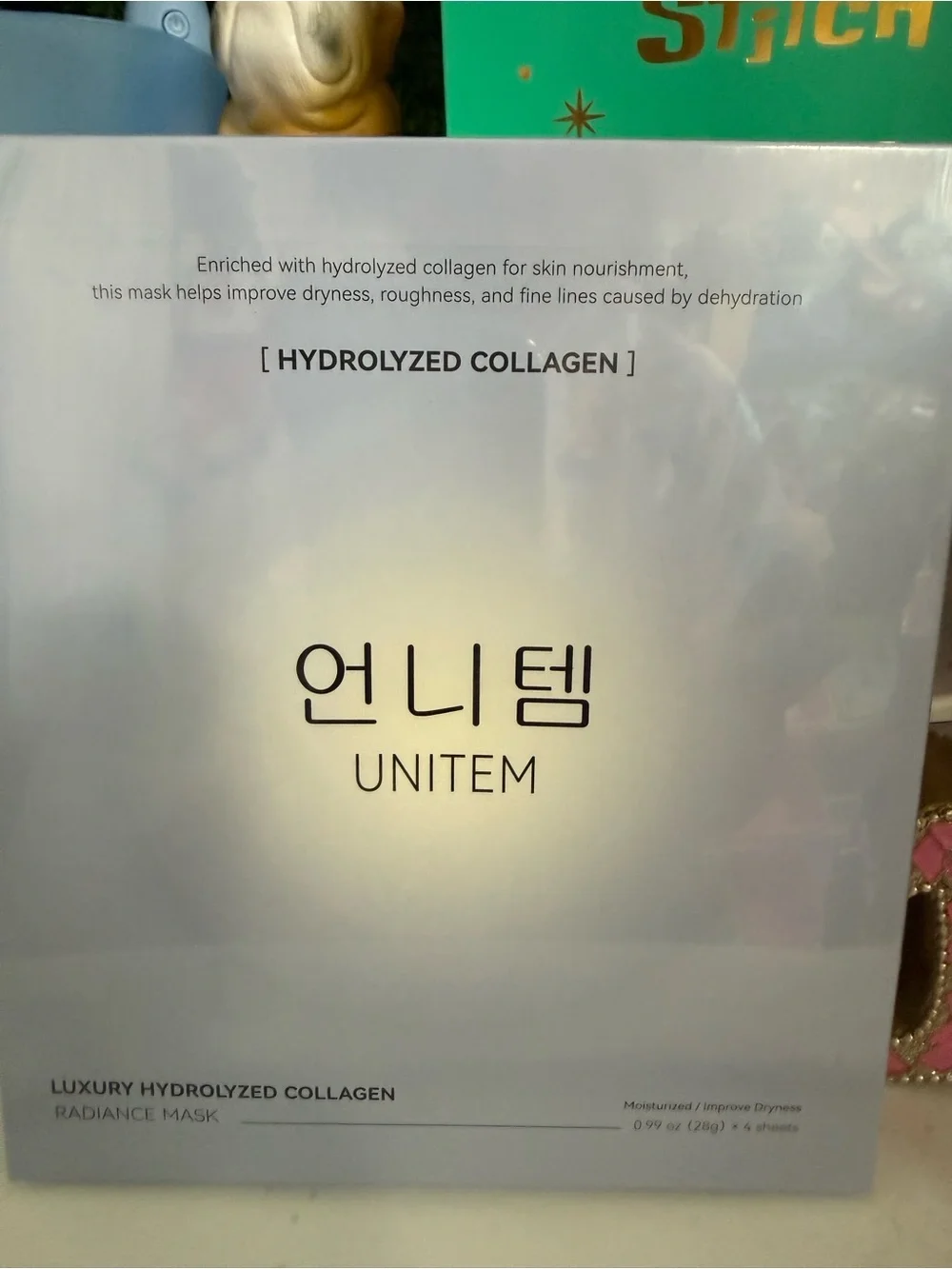 Luxury Hydrolyzed Collagen Radiance Mask — White